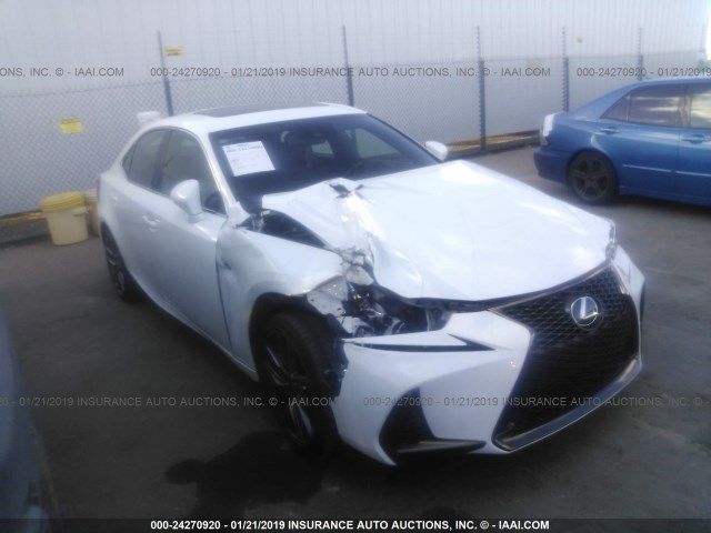 JTHBA1D28H5059527 - 2017 LEXUS IS 200T WHITE photo 1