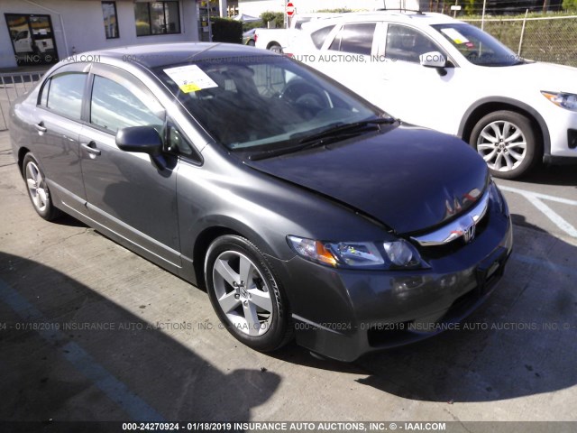 2HGFA1F6XBH502815 - 2011 HONDA CIVIC LX-S GRAY photo 1