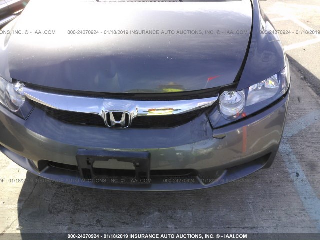 2HGFA1F6XBH502815 - 2011 HONDA CIVIC LX-S Boz foto 6