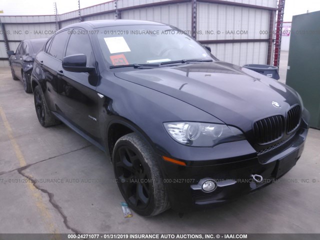 5UXFG2C5XBLX09267 - 2011 BMW X6 XDRIVE35I BLACK photo 1