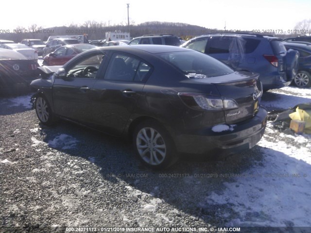 JM1BL1S53A1179029 - 2010 MAZDA 3 S GRAY photo 3