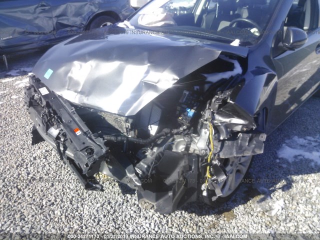 JM1BL1S53A1179029 - 2010 MAZDA 3 S GRAY photo 6