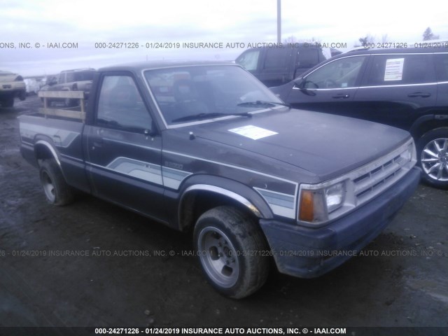 JM2UF1117G0611162 - 1986 MAZDA B2000 GRAY photo 1