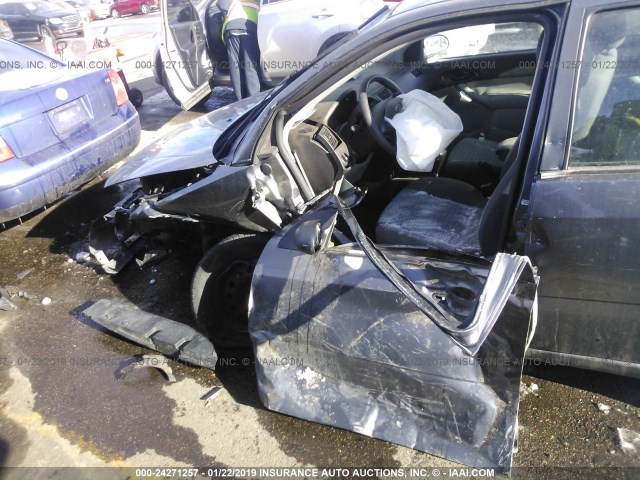 1FAFP34N57W155489 - 2007 FORD FOCUS ZX4/S/SE/SES ნაცრისფერი ფოტო 6