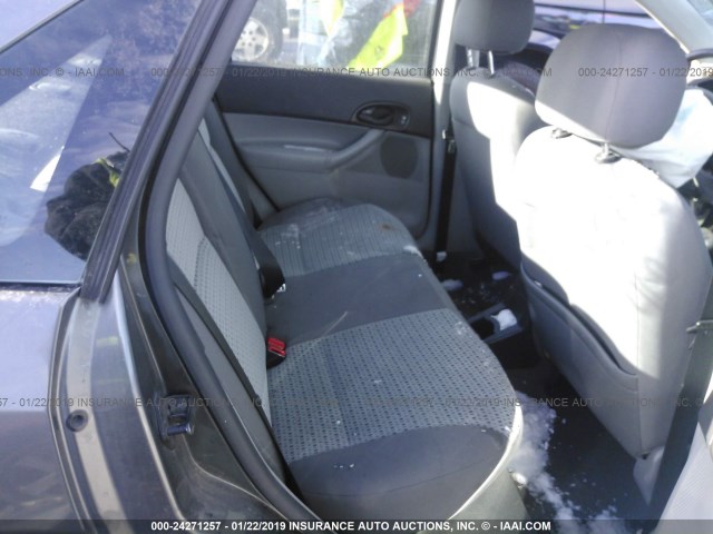 1FAFP34N57W155489 - 2007 FORD FOCUS ZX4/S/SE/SES ნაცრისფერი ფოტო 8