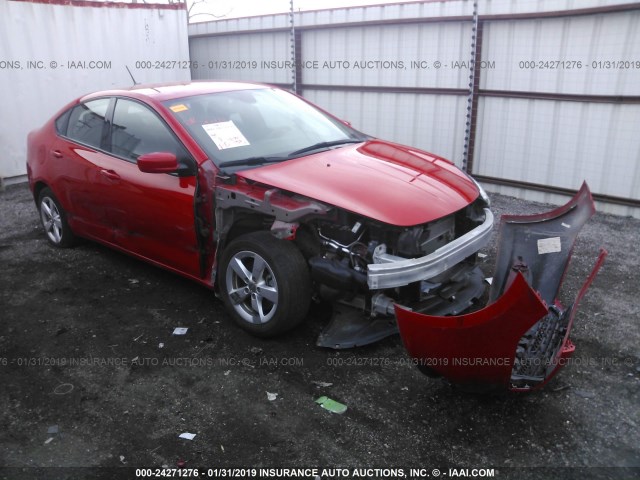 1C3CDFFA7GD815842 - 2016 DODGE DART SXT SPORT RED photo 1