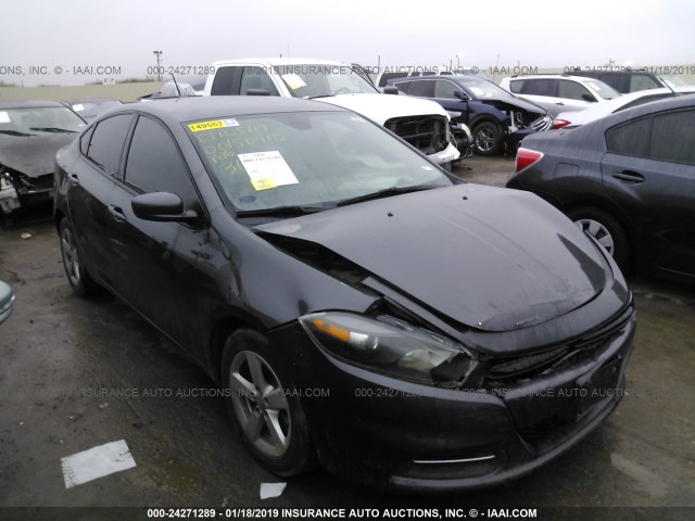 1C3CDFBB1FD315124 - 2015 DODGE DART SXT GRAY photo 1