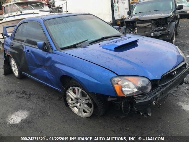 JF1GD29604G523656 - 2004 SUBARU IMPREZA WRX BLUE photo 1