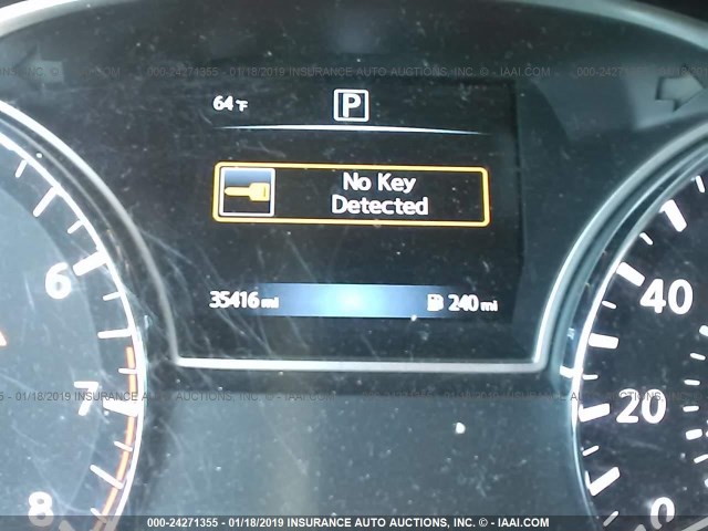 5N1DR2MN9HC696291 - 2017 NISSAN PATHFINDER S/SV/SL/PLATINUM GRAY photo 7