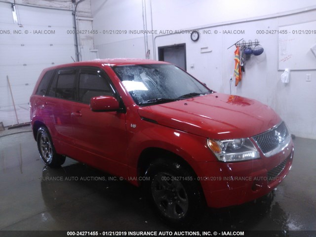 JS3TE941284103903 - 2008 SUZUKI GRAND VITARA  RED photo 1