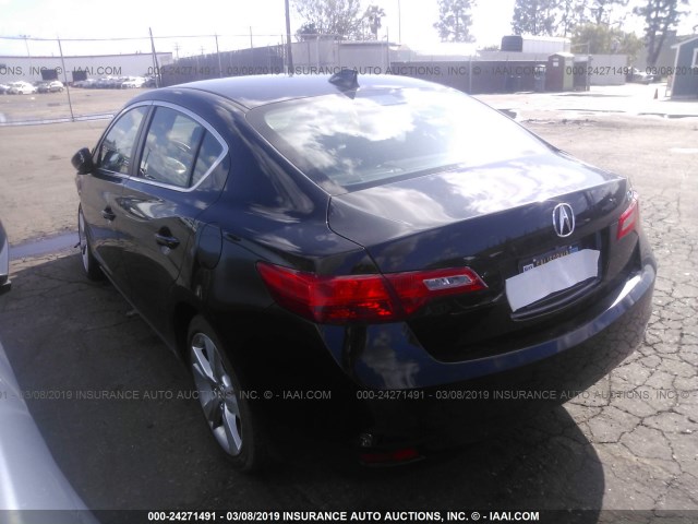 19VDE1F59EE002753 - 2014 ACURA ILX 20 PREMIUM BLACK photo 3