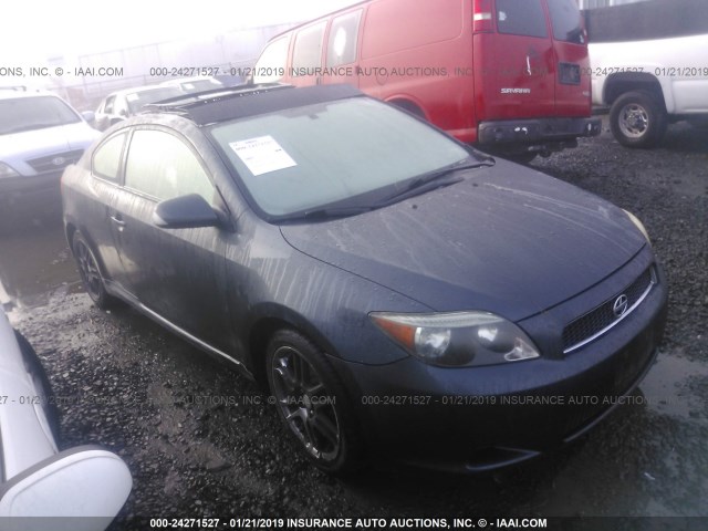 JTKDE177570206655 - 2007 TOYOTA SCION TC ნაცრისფერი ფოტო 1