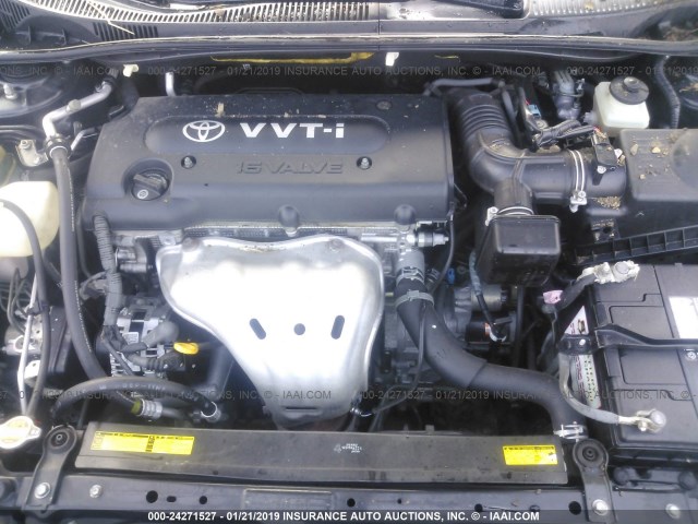 JTKDE177570206655 - 2007 TOYOTA SCION TC ნაცრისფერი ფოტო 10