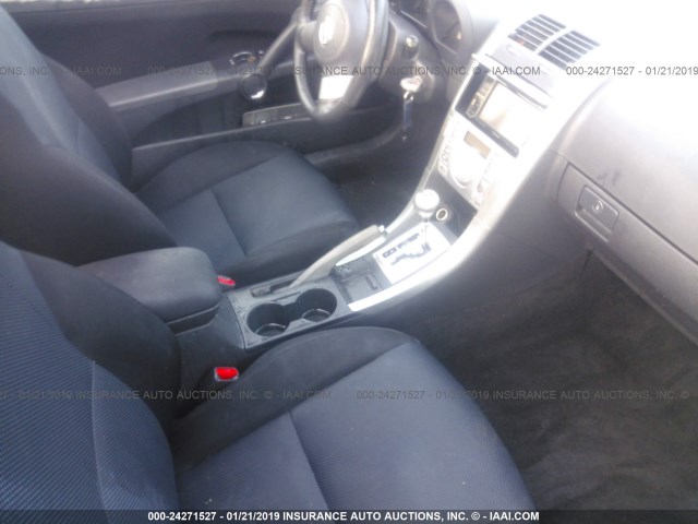 JTKDE177570206655 - 2007 TOYOTA SCION TC ნაცრისფერი ფოტო 5