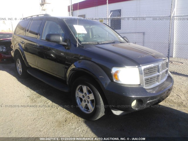 1D8HD38KX9F702790 - 2009 DODGE DURANGO SE BLACK photo 1