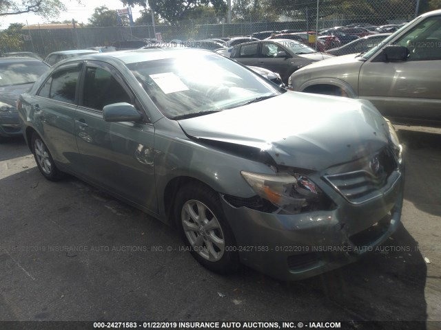 4T1BF3EK5BU615993 - 2011 TOYOTA CAMRY SE/LE/XLE 浅蓝色 照片 1