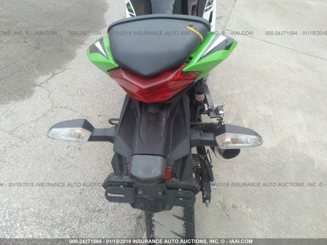 JKAEX8A15EA007402 - 2014 KAWASAKI EX300 A GREEN photo 6