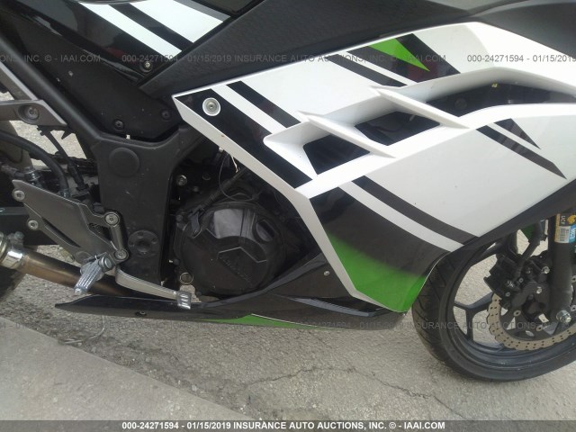 JKAEX8A15EA007402 - 2014 KAWASAKI EX300 A GREEN photo 8