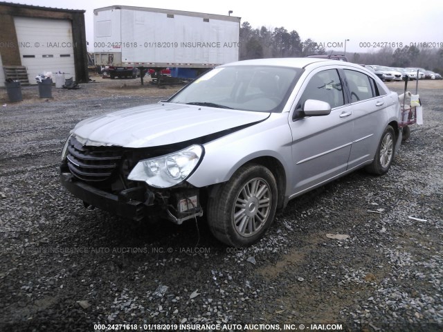 1C3LC66K37N620682 - 2007 CHRYSLER SEBRING LIMITED SILVER photo 2