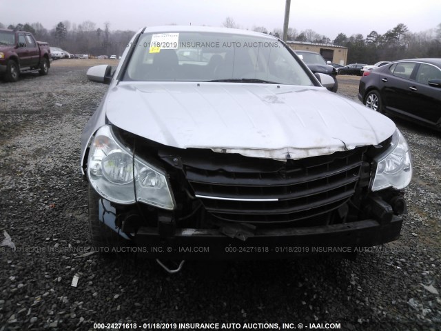 1C3LC66K37N620682 - 2007 CHRYSLER SEBRING LIMITED SILVER photo 6