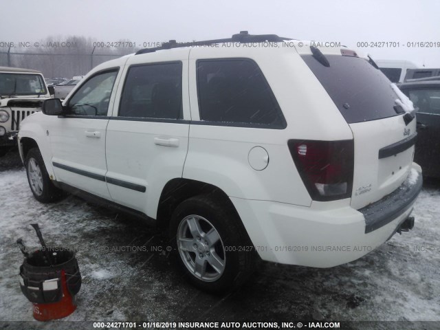 1J8HR48N87C676990 - 2007 JEEP GRAND CHEROKEE LAREDO/COLUMBIA/FREEDOM 白色 照片 3
