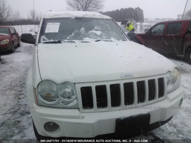 1J8HR48N87C676990 - 2007 JEEP GRAND CHEROKEE LAREDO/COLUMBIA/FREEDOM 白色 照片 6