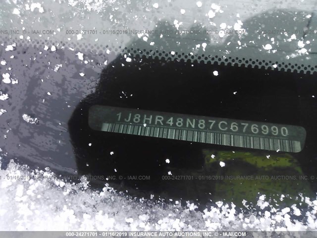 1J8HR48N87C676990 - 2007 JEEP GRAND CHEROKEE LAREDO/COLUMBIA/FREEDOM 白色 照片 9