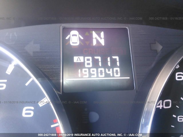 4S4BRBGC1C3284263 - 2012 SUBARU OUTBACK 2.5I PREMIUM GRAY photo 7