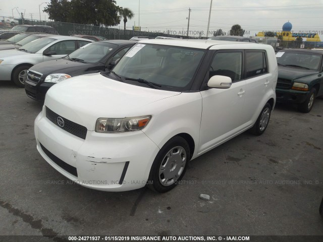 JTLKE50E891094403 - 2009 TOYOTA SCION XB Ақ фото 2