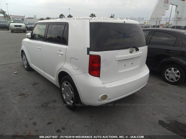 JTLKE50E891094403 - 2009 TOYOTA SCION XB Ақ фото 3