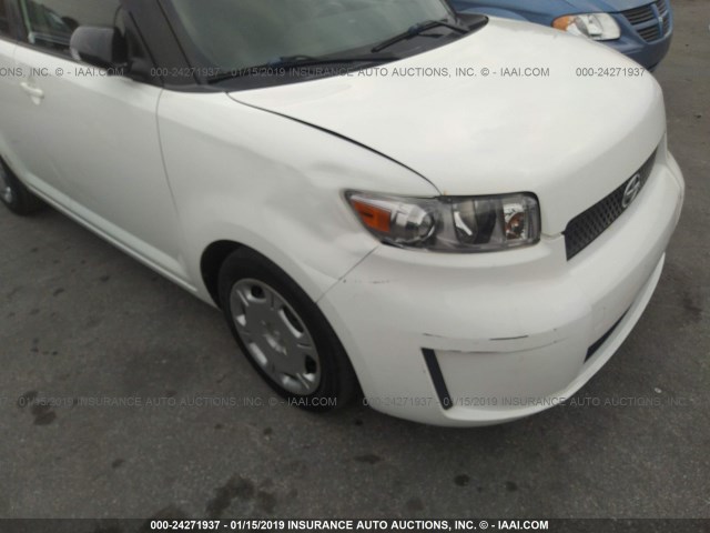 JTLKE50E891094403 - 2009 TOYOTA SCION XB Ақ фото 6