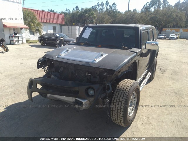 5GTEN13E188136471 - 2008 HUMMER H3 BLACK photo 6