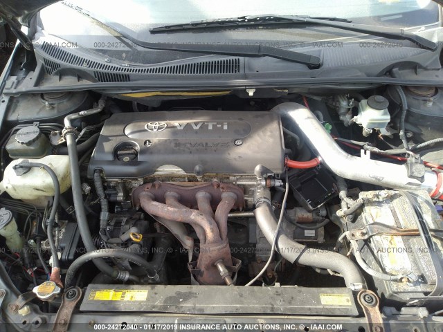 JTKDE167650011808 - 2005 TOYOTA SCION TC Boz foto 10