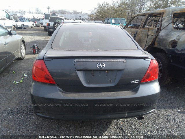 JTKDE167650011808 - 2005 TOYOTA SCION TC Boz foto 6