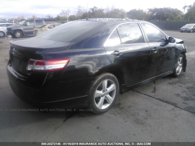 4T1BF3EK2AU099560 - 2010 TOYOTA CAMRY SE/LE/XLE 黑色 照片 4