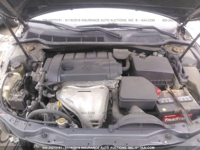 4T1BF3EK0BU201780 - 2011 TOYOTA CAMRY SE/LE/XLE GRAY photo 10
