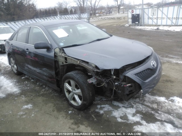 4T1BF3EK0BU201780 - 2011 TOYOTA CAMRY SE/LE/XLE GRAY photo 6