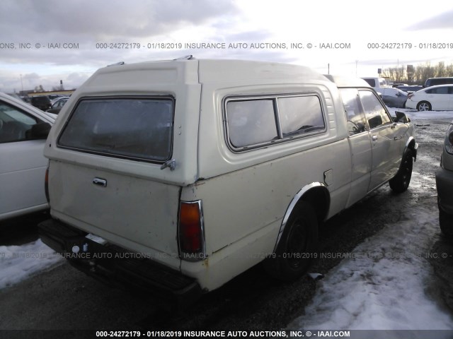 JAACL16L9G0779363 - 1986 ISUZU PUP SPACE CAB BEIGE photo 4