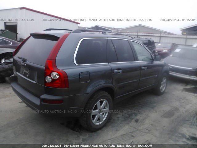 YV4CY592761270544 - 2006 VOLVO XC90 GRAY photo 4