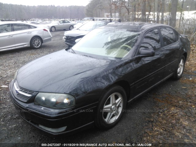 2G1WP521649129373 - 2004 CHEVROLET IMPALA SS BLACK photo 2