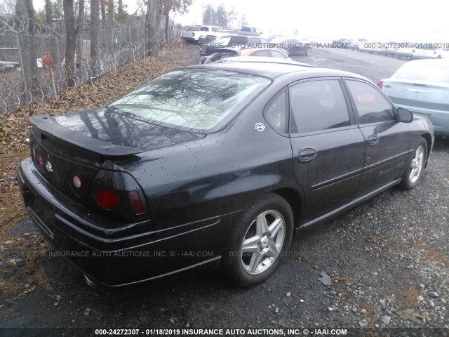 2G1WP521649129373 - 2004 CHEVROLET IMPALA SS BLACK photo 4