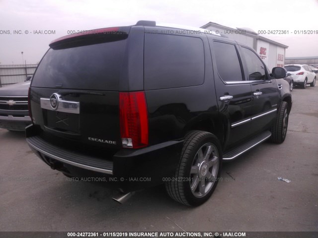 1GYUKAEF8AR116360 - 2010 CADILLAC ESCALADE BLACK photo 4