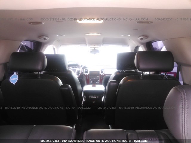 1GYUKAEF8AR116360 - 2010 CADILLAC ESCALADE BLACK photo 8