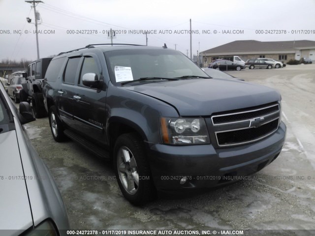 3GNFK16338G176115 - 2008 CHEVROLET SUBURBAN K1500 LS BLUE photo 1