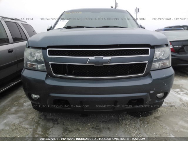 3GNFK16338G176115 - 2008 CHEVROLET SUBURBAN K1500 LS BLUE photo 6