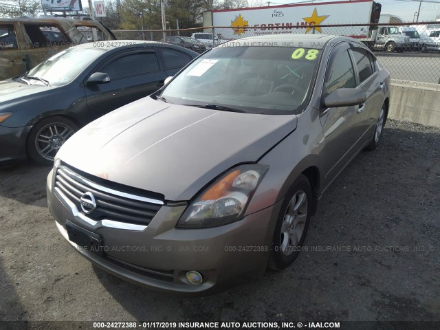 1N4AL21E68N500203 - 2008 NISSAN ALTIMA 2.5/2.5S BEIGE photo 2