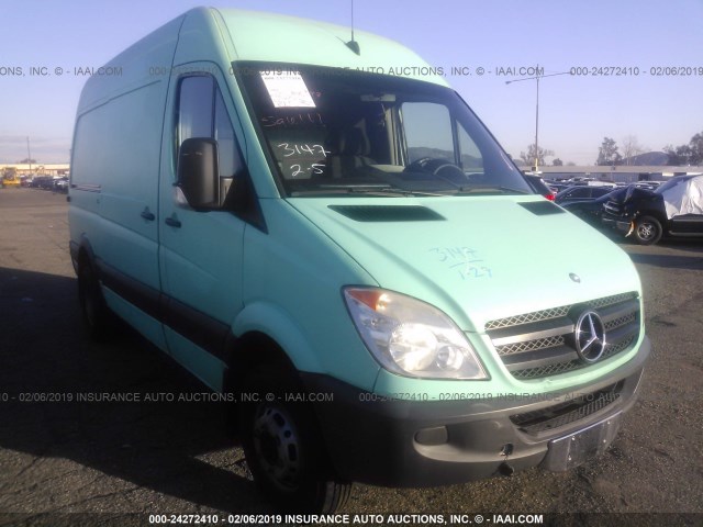 WD3PF3CC4C5650987 - 2012 MERCEDES-BENZ SPRINTER 3500 GREEN photo 1