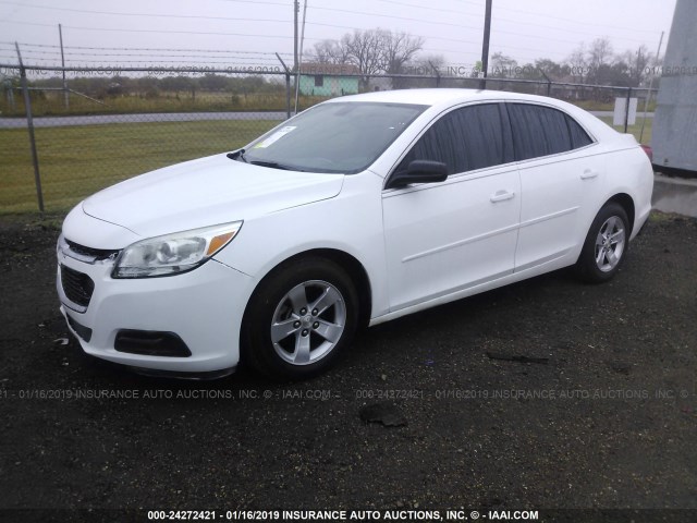 1G11B5SAXGF119370 - 2016 CHEVROLET MALIBU LIMITED LS WHITE photo 2