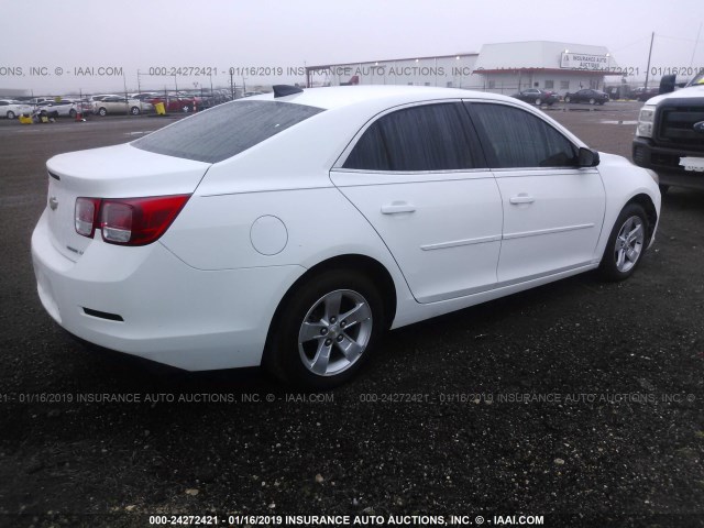 1G11B5SAXGF119370 - 2016 CHEVROLET MALIBU LIMITED LS WHITE photo 4