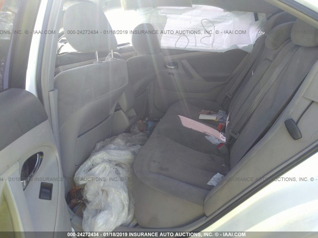 4T4BE46K19R078840 - 2009 TOYOTA CAMRY SE/LE/XLE თეთრი ფოტო 8